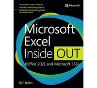 Bill Jelen Microsoft Excel Inside Out (Office 2021 and Microsoft 365 (Tascabile)
