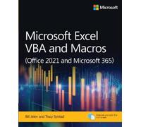 Bill Jelen Trac Microsoft Excel VBA and Macros (Office 2021 and Micr (Tascabile)
