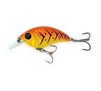 Bill Lewis Fishing Lifelike Sb-57 3/8 Oz. Mdj Series Squarebill Crankbait Fishing Lure With Mustad Triple Grip Hooks, Mustard Craw