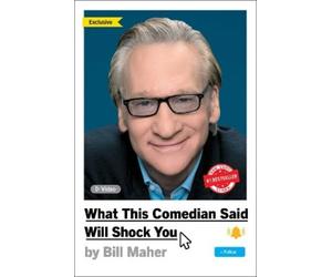 Bill Maher What This Comedian Said Will Shock You (Copertina rigida)