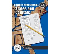 Bill Maier Celebrity Word Scramble States and Capitals (Tascabile)