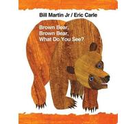 Bill Martin Brown Bear, Brown Bear, What Do You See? (Libro di cartone)