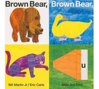 Bill Martin Brown Bear, Brown Bear, What Do You See? Slide an (Libro di cartone)