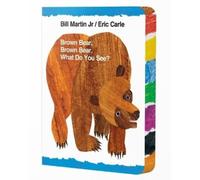 Bill Martin Brown Bear, Brown Bear, What Do You See?: Stamped (Libro di cartone)