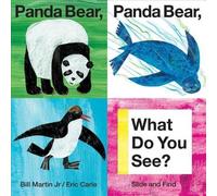 Bill Martin Panda Bear, Panda Bear, What Do You See? Slide an (Libro di cartone)