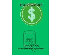 Bill Organizer: Track your monthly bills, stay organized and never miss a payment