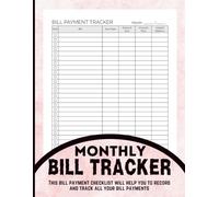Bill Payement Organizer: Simple Home Budget Spreadsheet For Busy Family, Budgeting and Money Management, 120 Pages