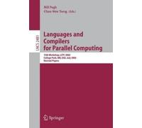 Bill Pugh Languages and Compilers for Parallel Computing (Tascabile)