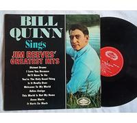 Bill Quinn (5) - BILL QUINN Sings Jim Reeves' Greatest Hits vinyl LP