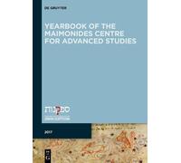 Bill Rebiger Yearbook of the Maimonides Centre for Advanced Studies. (Tascabile)