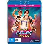 Bill & Ted's Excellent Adventure Blu-ray | Keanu Reeves, Alex Winter | NON-USA Format | Region B Import - Australia