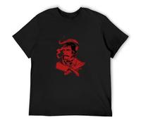 Bill The Butcher Gangs New York AndArtsy Vintage T Shirt Short Sleeve Funny Top Black 3XL
