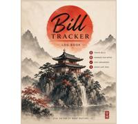 Bill Tracker Log Book: Monthly Payment Checklist | 8.5 X 11 Paperback