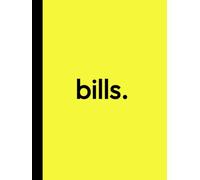 Bill Tracker Notebook: Large 8.25 x 11" Spacious Lines, Easy-to-Use Detailed Bills Tracking Checklist, Stay Organised and Never Miss a Payment (Deadline Dandelion)