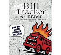 Bill Tracker & Planner: HARD COVER/Large Print / Easy to Read | Monthly Bill Organizer with Paycheck Budgeting, Debt Payoff Methods & Visual Savings Trackers | Manage Expenses, Goals & Sinking Funds