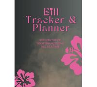 Bill Tracker & Planner: HARD COVER/Large Print / Easy to Read | Monthly Bill Organizer with Paycheck Budgeting, Debt Payoff Methods & Visual Savings Trackers | Manage Expenses, Goals & Sinking Funds