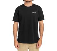T-shirt Billabong Arch Wave manica corta nero bianco - S