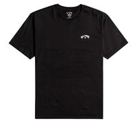 T-shirt Billabong Arch Wave manica corta nero bianco - S