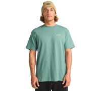 T-shirt Billabong Arch Wave manica corta blu turchese - XXL