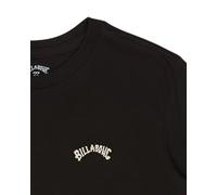 BILLABONG Top a Maglia Manica Corta Arch Crew SS Kids Nero M