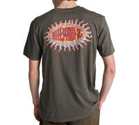 Billabong Burn Out T-Shirt Maniche Corte Pewter Grigio Cotone Regular