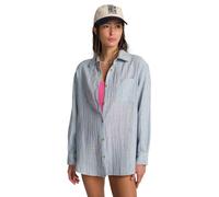 BILLABONG Camicia da donna 'Wanderer' blu / bianco Donna BILLABONG S