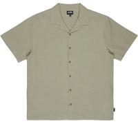 Billabong - Camicia leggera - Vacay Linen SS Shirt Moss Green per Uomo in Cotone - Taglia M - Verde