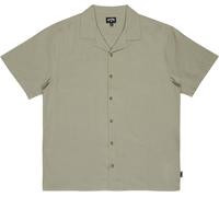 Billabong - Camicia leggera - Vacay Linen SS Shirt Moss Green per Uomo in Cotone - Taglia XL - Verde