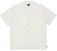 Billabong - Camicia leggera - Vacay Linen SS Shirt Off White per Uomo in Cotone - Taglia S - Bianco