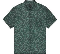 Billabong - Camicia traspirante ed elasticizzata - Surftrek Perf SS Shirt Grey per Uomo in Poliestere Riciclato - Taglia L - Verde