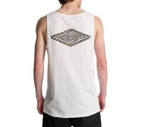 Billabong Crayon Wave Canotta - Bianco - Cotone - Taglia XL L XXL