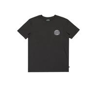 Billabong - Crayon Wave Screen Tee per Ragazzo - Washed Black - 10 anni