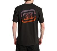 Billabong Crayon Wave T-Shirt Manica Corta Cotone Black Washed SP26 (SP26)
