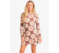 Billabong - Everleigh Mock Dress Marrone - Abbigliamento L Marrone