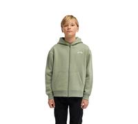 Billabong Felpa con Cappuccio e Zip Arch ZH Y Bambino Verde