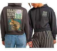 Billabong - Felpa da donna con cappuccio - Lost Mind W Off Black per Donne in Cotone - Taglia M - Nero