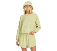 Billabong Felpa Giro Spugnetta Verde Donna S
