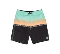 Costume Billabong Fifty50 Pro verde turchese arancione nero bambino - 24