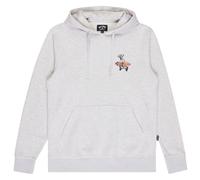 Billabong - Foundation Pullover - Felpa con cappuccio S bianco/grigio