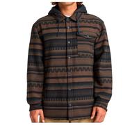 Billabong - Furnace Bonded Flannel - Camicia XXL nero/marrone