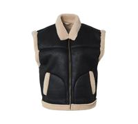 BILLABONG Gilet sportivo 'NIGHT LIGHT' crema / nero Donna BILLABONG L