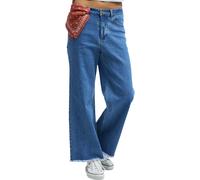 Billabong - Jeans svasati in cotone - Be Free Pants Medium Indigo per Donne in Cotone - Taglia 28 US - Blu