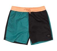 Costume da bagno Billabong Interchange nero verde arancione bambino - L
