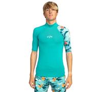 Billabong Rash vest Contrast Allover UPF 50 a maniche corte Uomo S