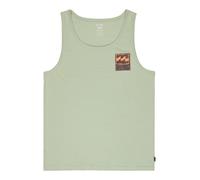 BILLABONG Maglietta 'Stamp' verde chiaro / malva / arancione chiaro / nero Uomo BILLABONG XL