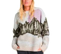 Billabong - Maglione donna in jacquard - Camp Sweater W Multico per Donne - Taglia M - Beige