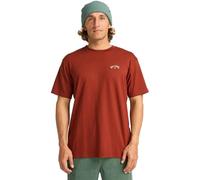 Billabong Men Arch Wave Ss Fired Brick M M