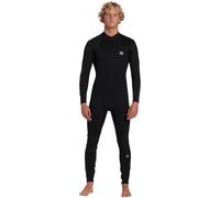 BILLABONG Men Foil 4/3mm Back Zip Wetsuit - Black - retention with a high-stretch combination