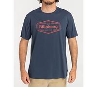 Billabong Trademark Short Sleeve T-shirt Blu L Uomo
