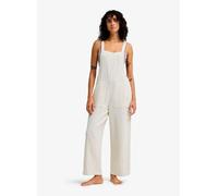 Billabong - Tuta one piece comoda e leggera - Pacific Time Jumpsuit White Cap per Donne in Cotone - Taglia M - Bianco